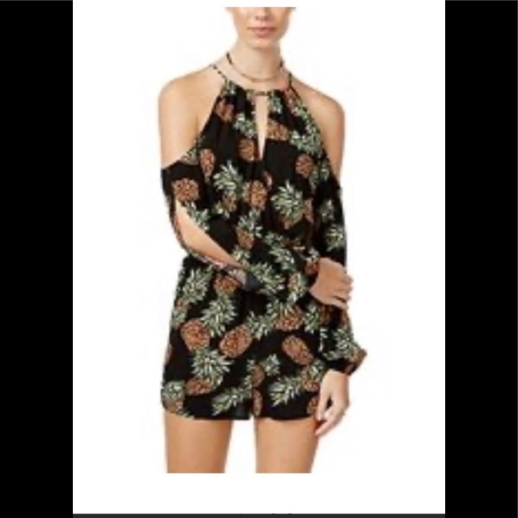 #346 Pineapple Romper